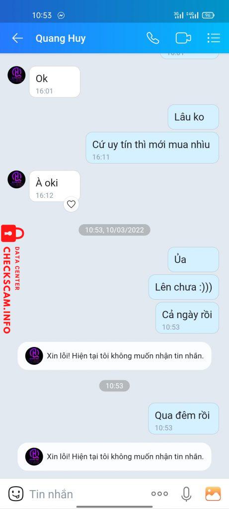 Ebidensya laban sa Quang Huy