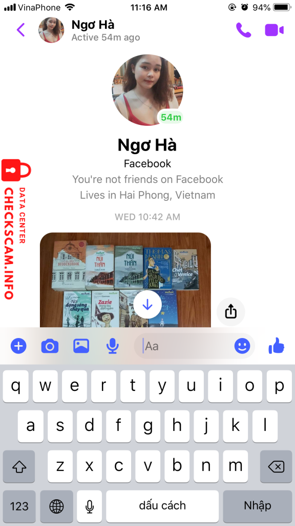 Ebidensya laban sa Trịnh Hoài Hà