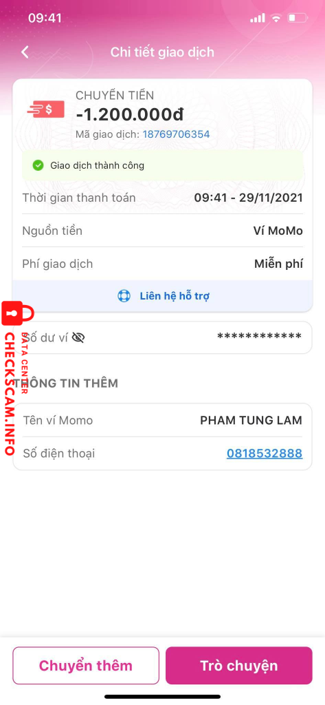 対する証拠 Phạm Tùng Lâm