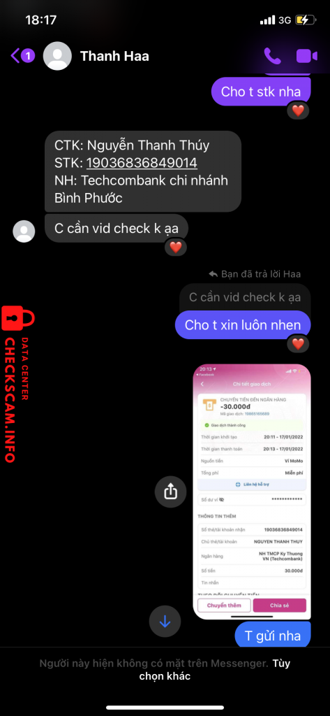 Ebidensya laban sa NGUYỄN THANH THUÝ