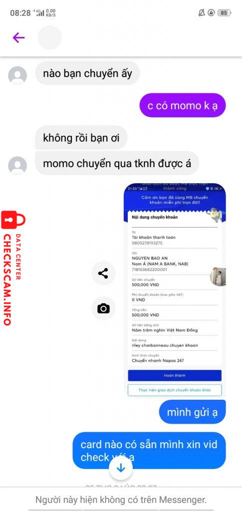 针对的证据 NGUYEN BAO AN