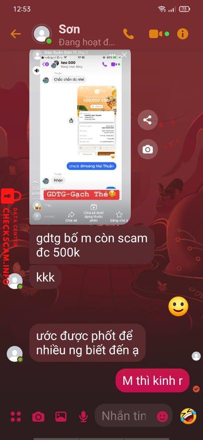 Ebidensya laban sa Đào Xuân Sơn