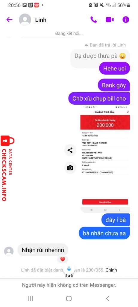 Ebidensya laban sa Nguyễn linh