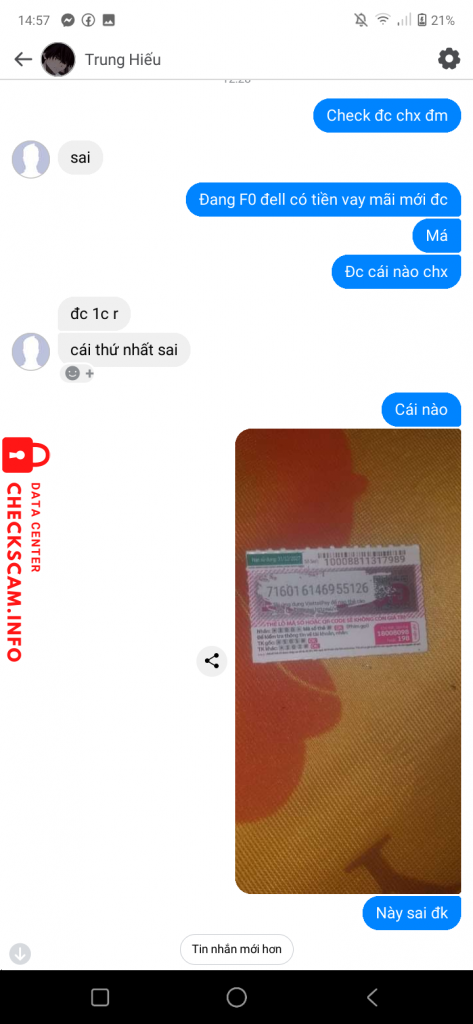 ဆန့်ကျင်သက်သေ Lương Trung Hiếu