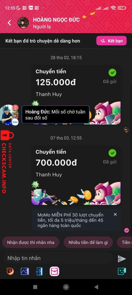 Ebidensya laban sa HOÀNG NGỌC ĐỨC