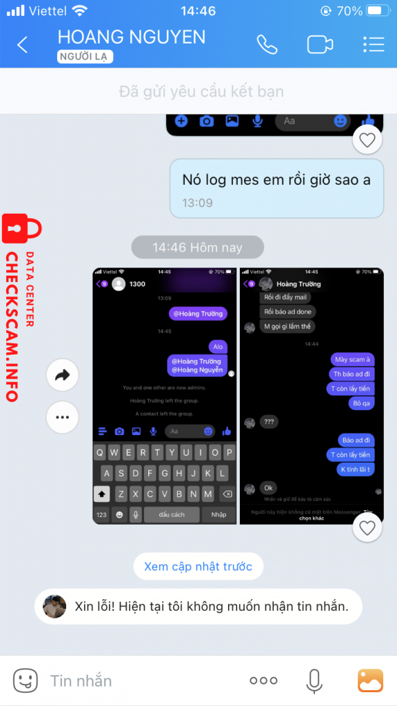 Ebidensya laban sa Nguyễn minh hoàng