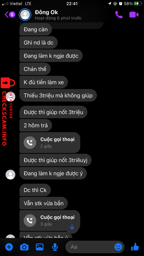 Bukti melawan CA VAN INH