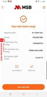 ဆန့်ကျင်သက်သေ Trịnh Văn Long