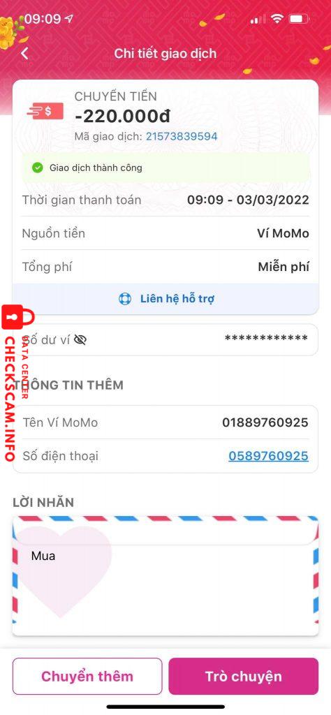 Ebidensya laban sa TRAN NHU THIEN