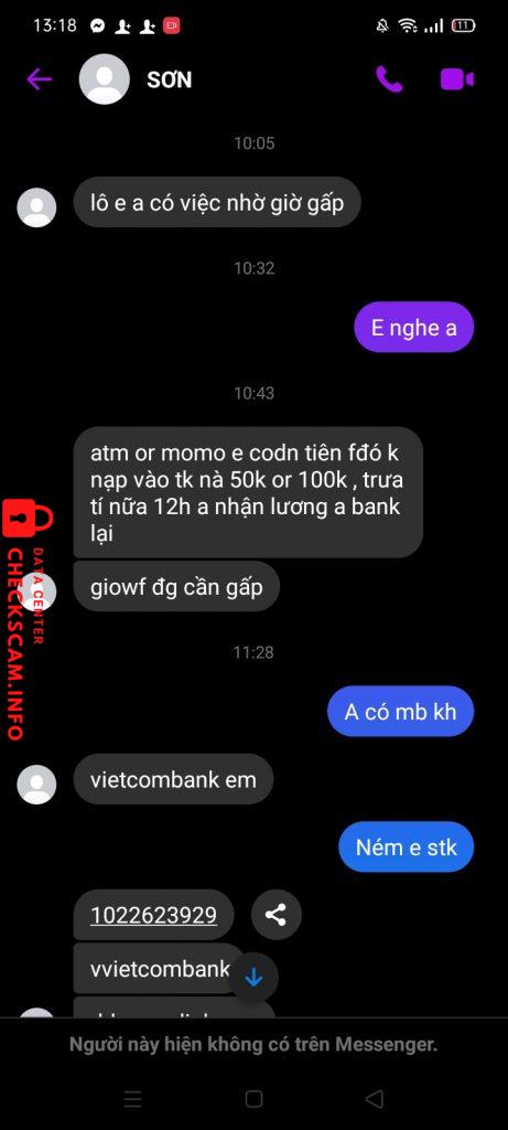 ဆန့်ကျင်သက်သေ Dương Đình Sơn