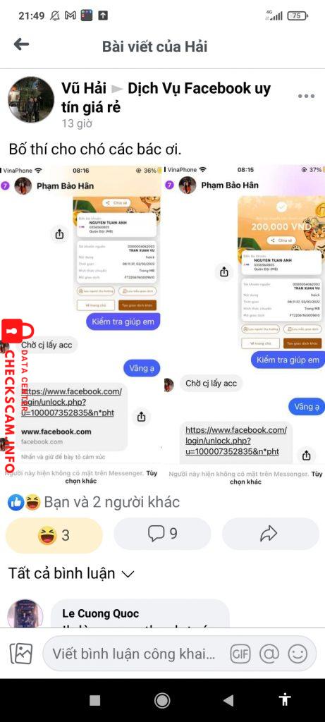 ဆန့်ကျင်သက်သေ NGUYEN TUAN ANH