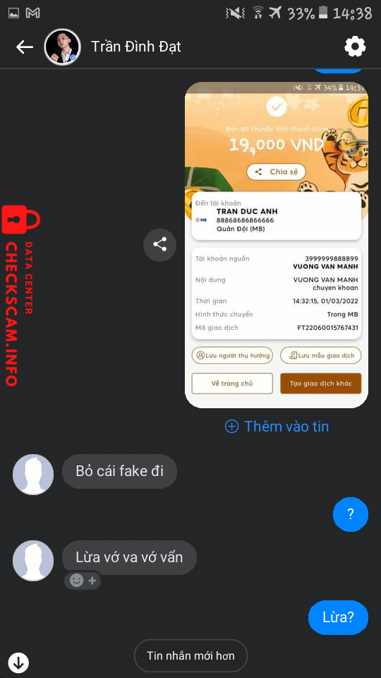 ဆန့်ကျင်သက်သေ TRAN DUC ANH