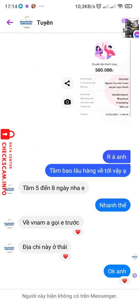 Ebidensya laban sa Nguyễn huu bảo tuyền