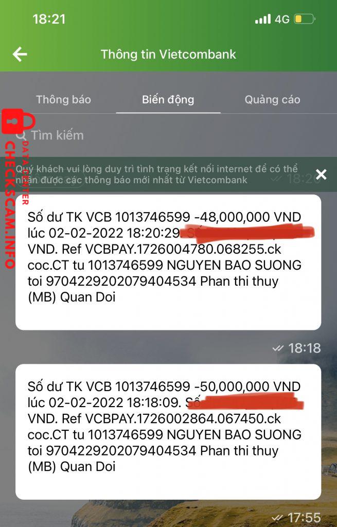 Ebidensya laban sa Phan thi thuy