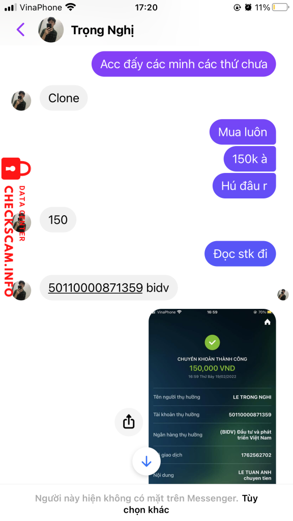 Ebidensya laban sa LE TRONG NGHI