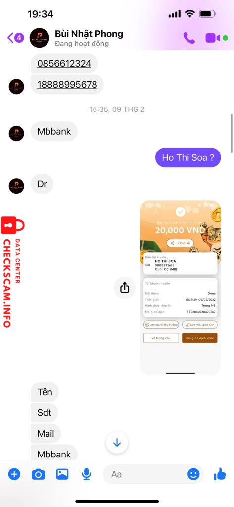 Ebidensya laban sa HO THI SOA