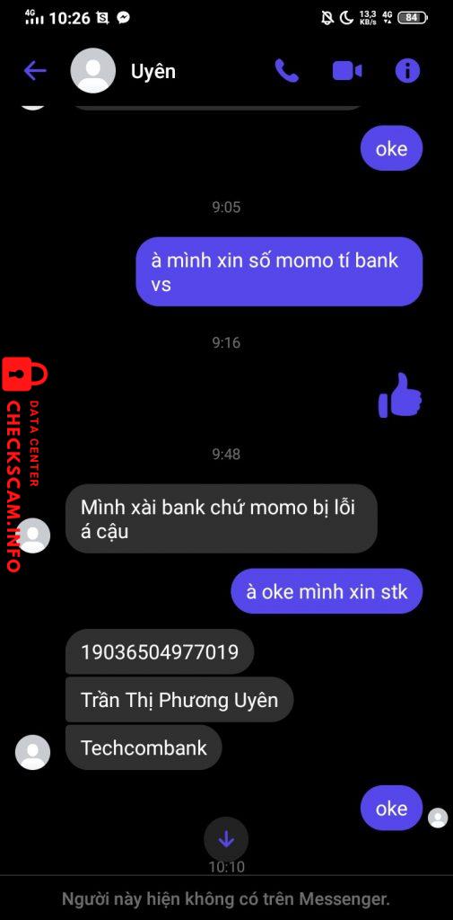 Ebidensya laban sa Trần Thị Phương Uyên