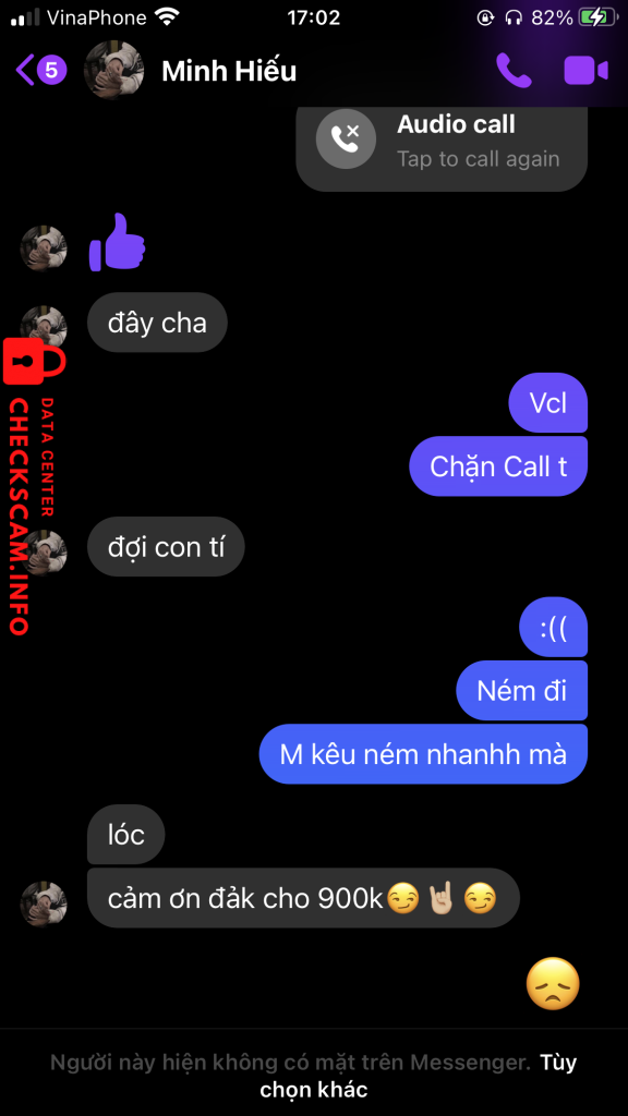 Ebidensya laban sa Tạ Đức Huy Hoàng