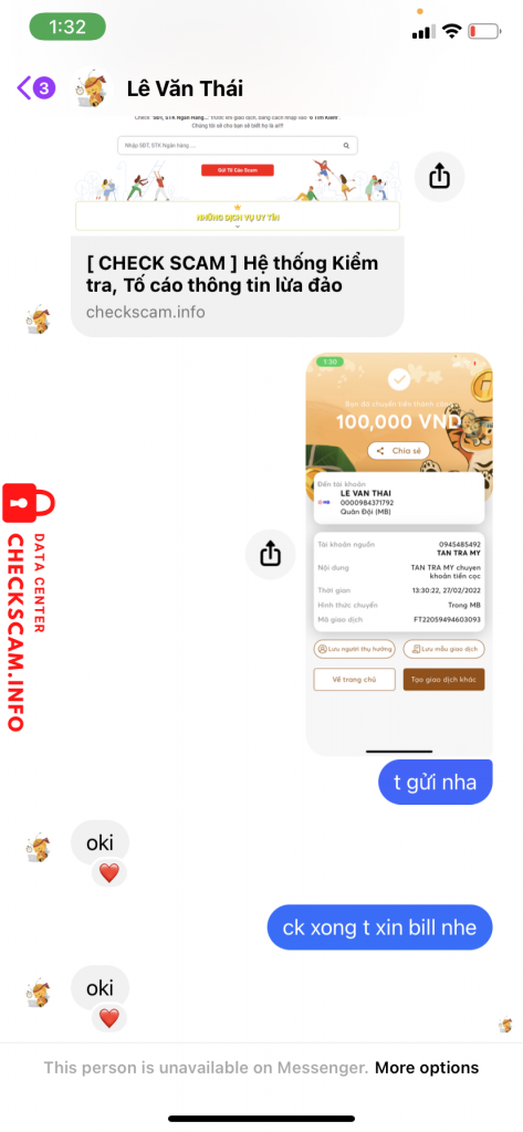 Ebidensya laban sa LE VAN THAI