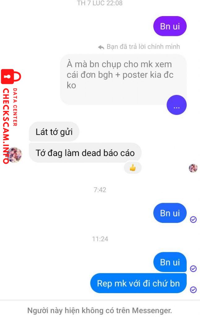 Ebidensya laban sa TRAN THAO ANH