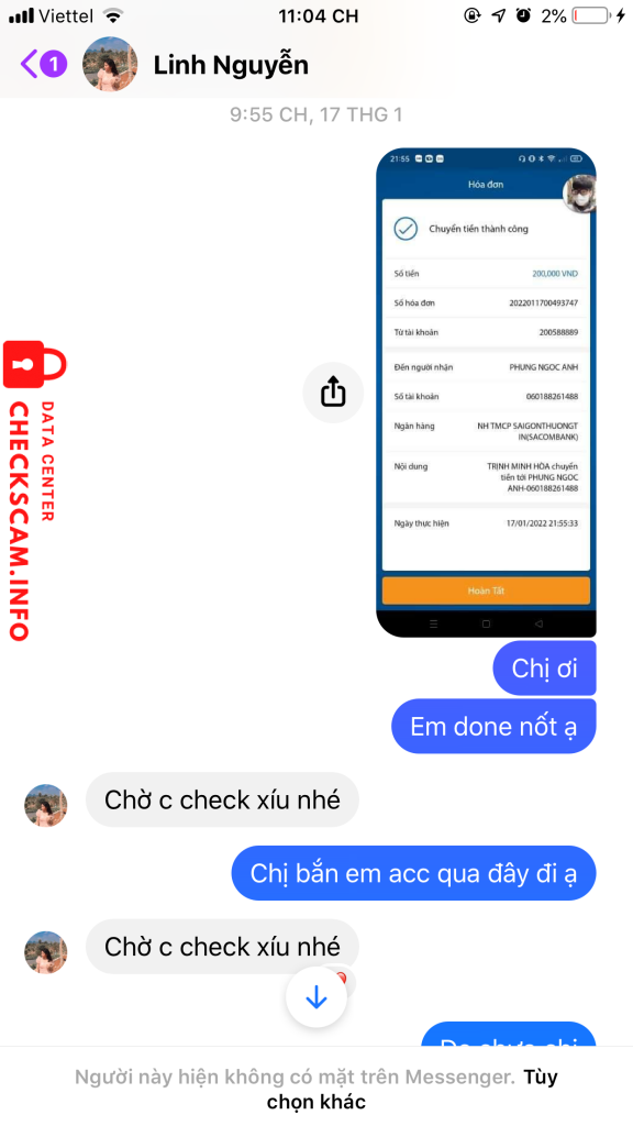 Ebidensya laban sa Phung Ngoc Anh