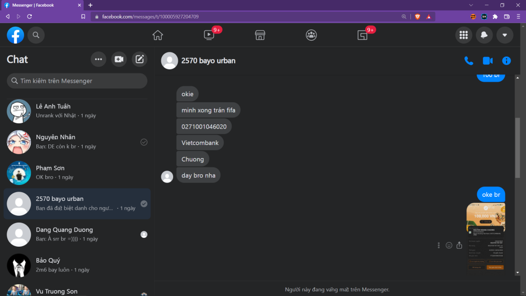 Ebidensya laban sa Nguyen Hoang Chuong