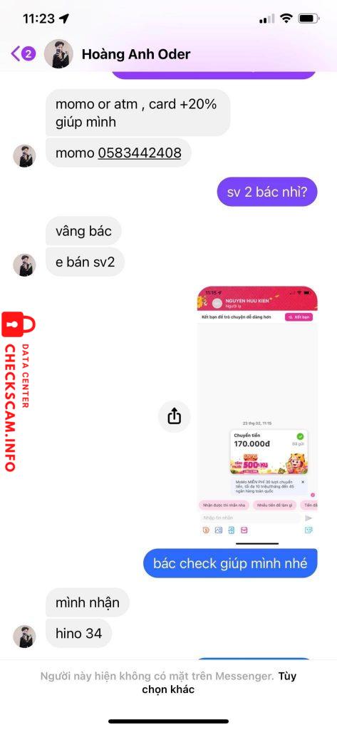 Ebidensya laban sa Nguyễn hữu kiên