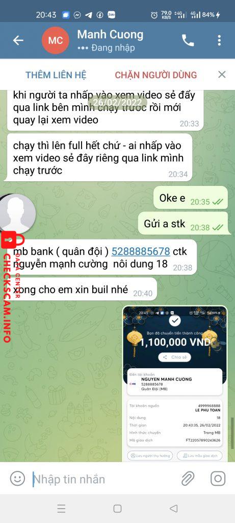 Ebidensya laban sa Nguyễn Mạnh Cường