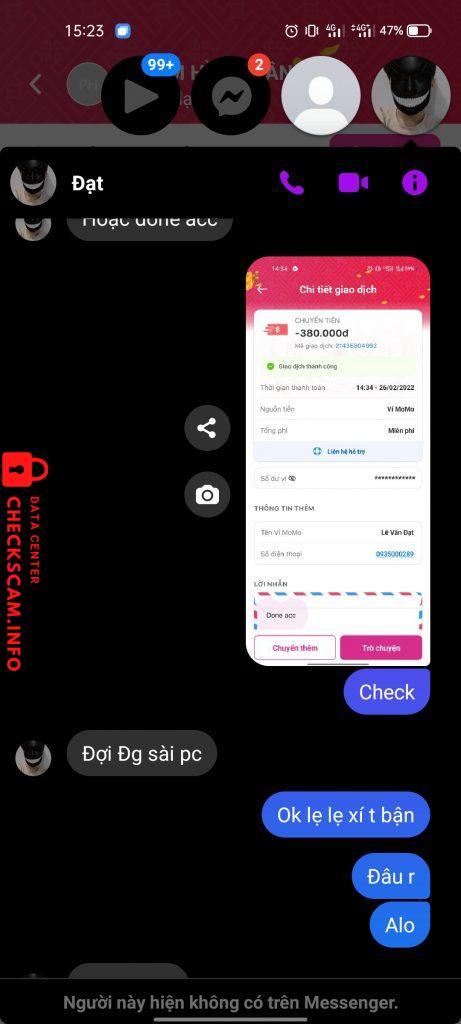 Ebidensya laban sa Lê Văn Đạt