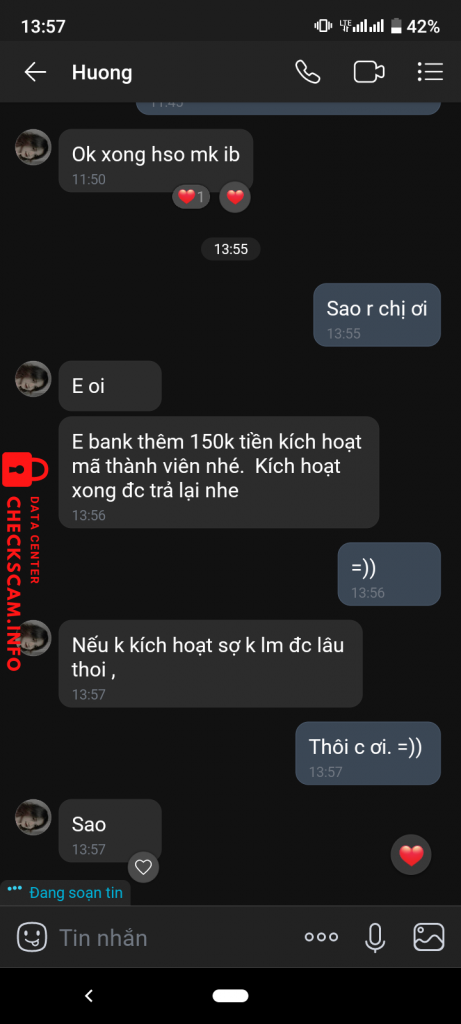 Ebidensya laban sa HOANG THI THU HUONG