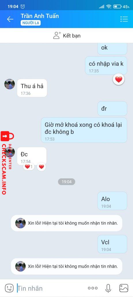 Ebidensya laban sa Trần Anh Tuấn