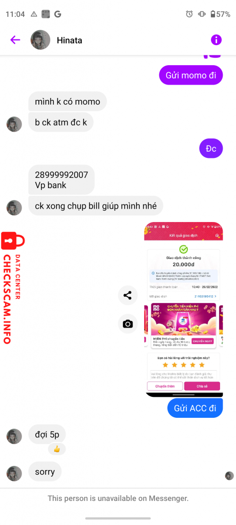 Ebidensya laban sa Bach Quoc Tuan