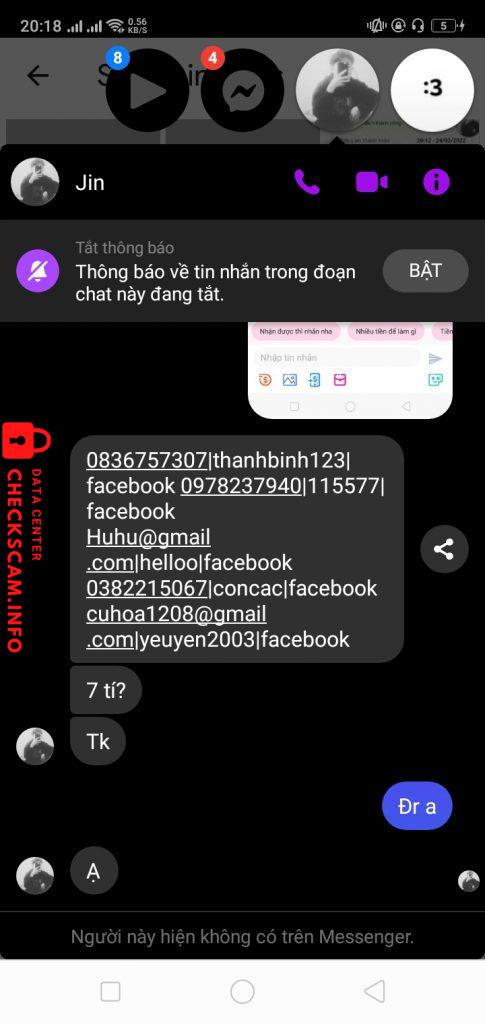 Ebidensya laban sa Vũ Hiều Phong