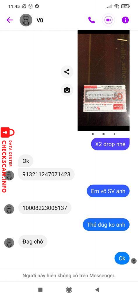 Ebidensya laban sa Vũ Phong