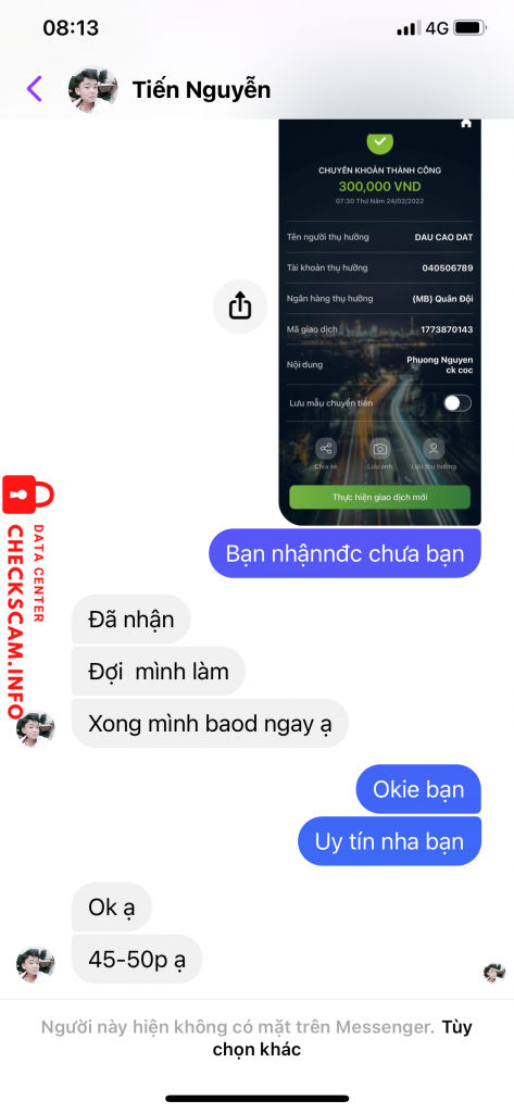 Ebidensya laban sa Dao Cao Dat