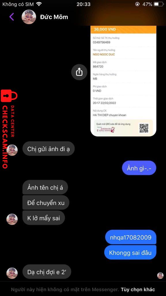 Ebidensya laban sa Ngo Ngoc Duc