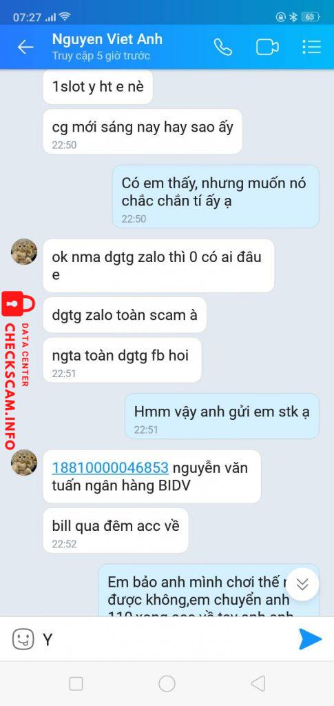 Ebidensya laban sa Nguyen Viet Anh