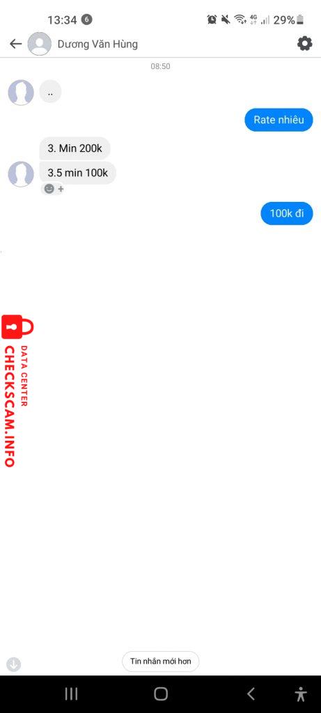 Ebidensya laban sa Dương Văn Hùng