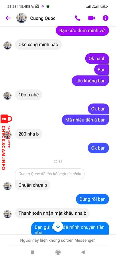 Ebidensya laban sa Lê Cường Quốc