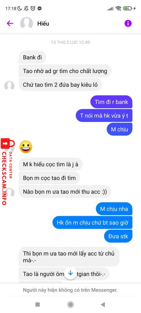 Ebidensya laban sa Nguyễn Văn Hiếu