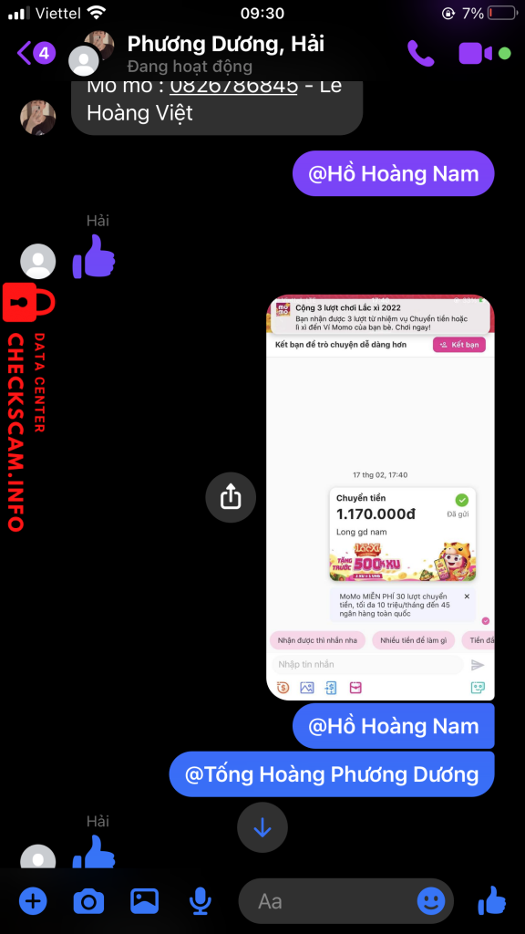 Ebidensya laban sa Trần Văn Hiếu