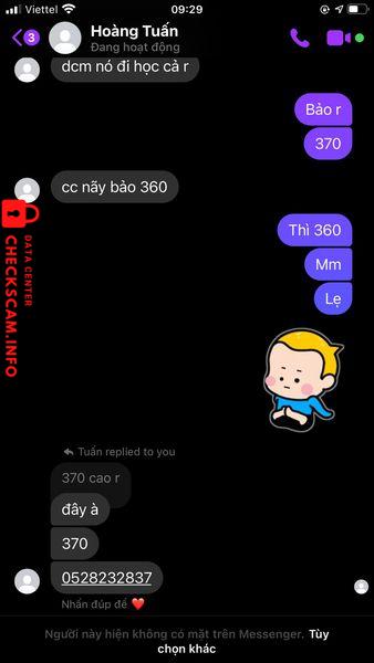 针对的证据 Nguyễn Vĩnh Tuấn