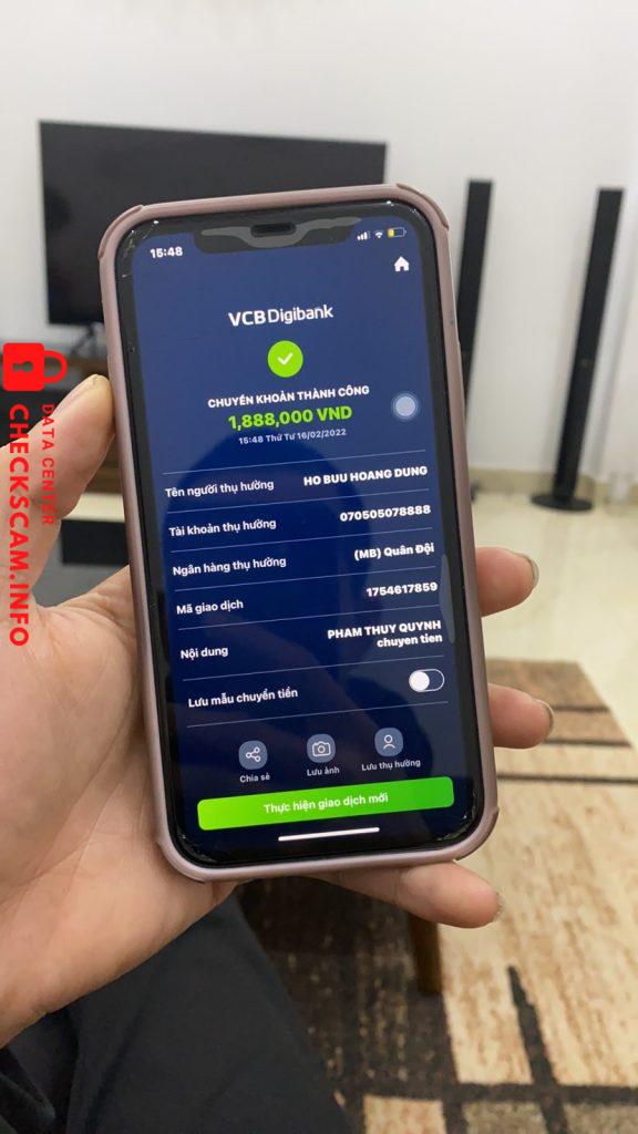 针对的证据 Ho Buu Hoang Dung