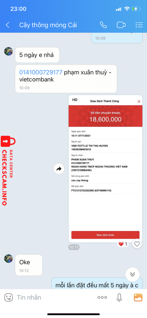 Ebidensya laban sa Phạm Xuân Thuỳ