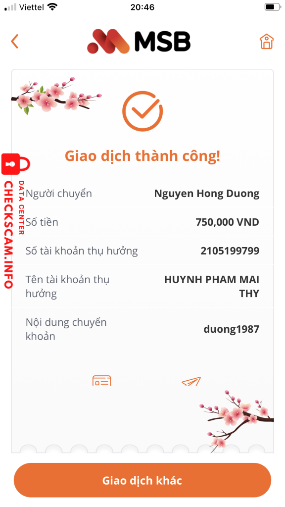 Ebidensya laban sa Huynh Pham Mai Thy – Sonlink2019.com