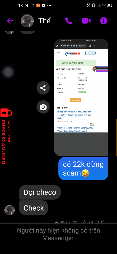 Ebidensya laban sa Lâm Văn Thể