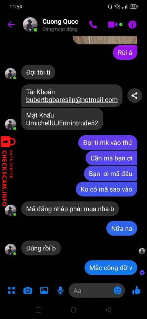 针对的证据 Nguyễn Anh Tuấn