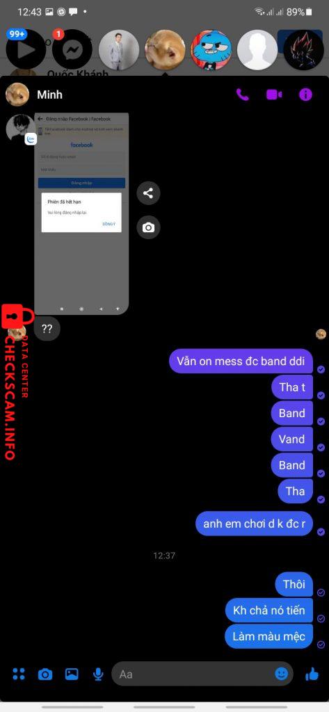 针对的证据 Lê Đình Minh