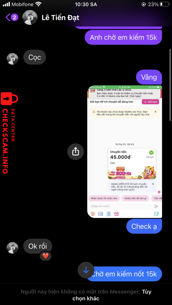 Ebidensya laban sa Le Tien Dat