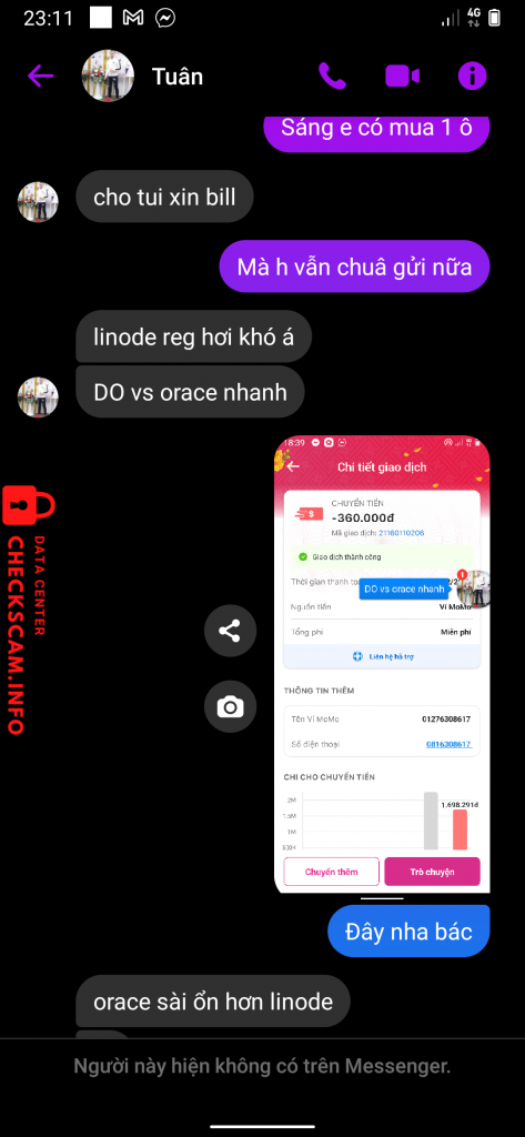 Ebidensya laban sa Phạm Tuấn